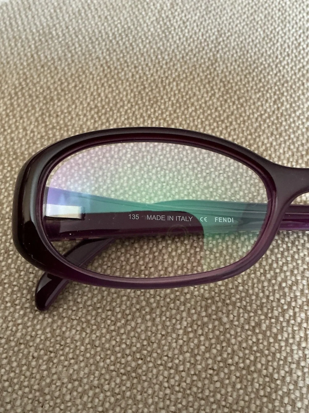 Fendi rectangular frames